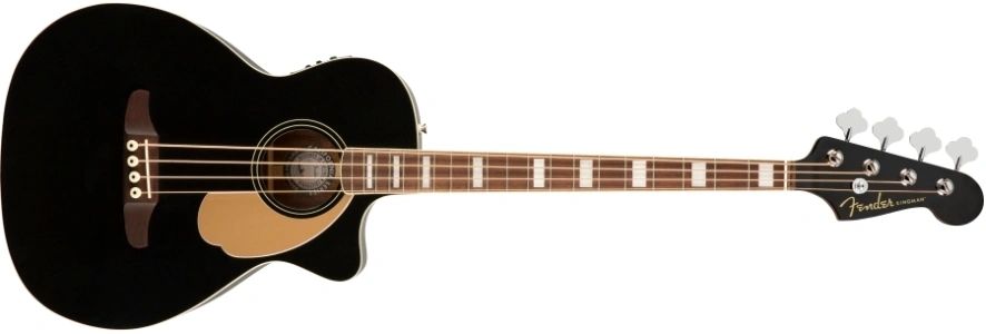 Image of a black Fender Guitar to convey the Best Acoustic Guitar Brand