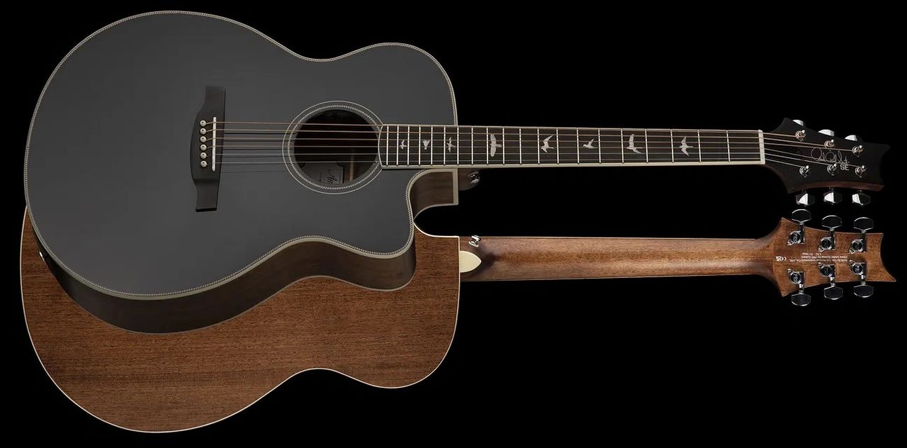Image of a PRS guitar to convey the best acoustic guitars